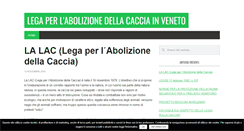 Desktop Screenshot of lacveneto.it