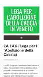 Mobile Screenshot of lacveneto.it